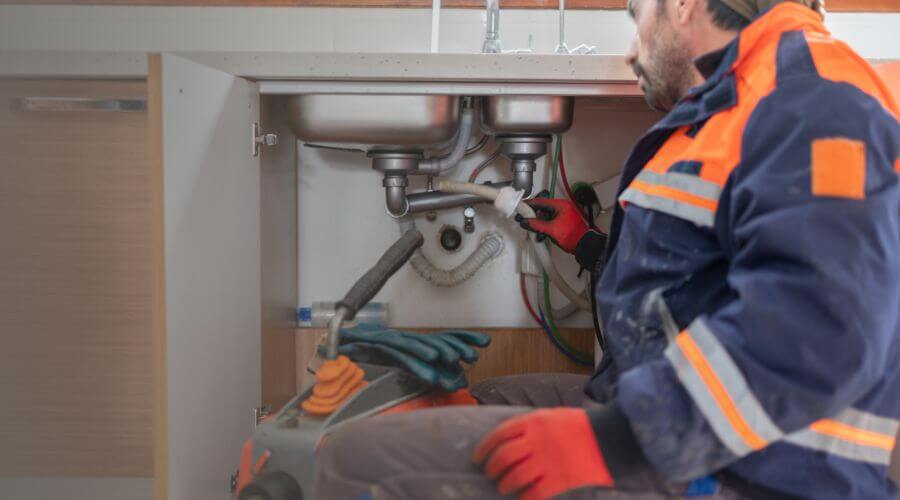 Professional slab leak plumber services in Rosenberg, TX